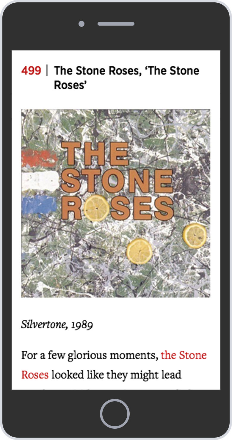 Rolling Stone Mobile — Article view with photography